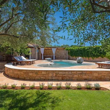Vila Family Elizabeta With Pool In Umag